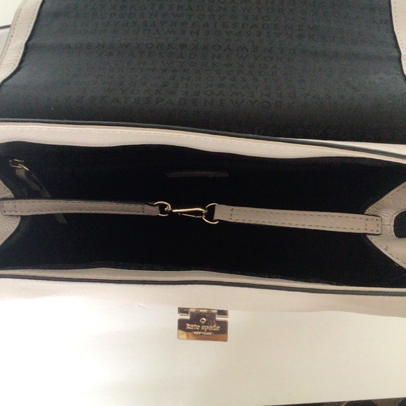 KATE SPADE MAGNOLIA PARK LEATHER TRAPEZE TOP HANDLE BAG - Picture 14 of 16